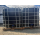 Paletopojemnik 1000l Kontener IBC/drewno/czarny